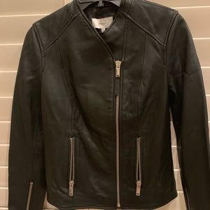 NWT Reiss Leather Jacket